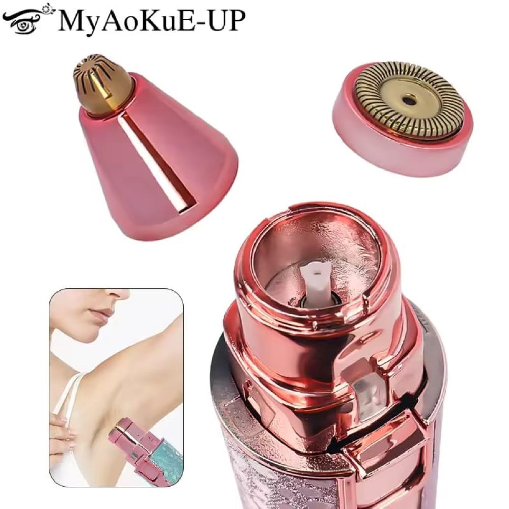 2 in 1 Rechargeable hair remover machine for women | Painless Electric Facial & Body Hair Removal for Women