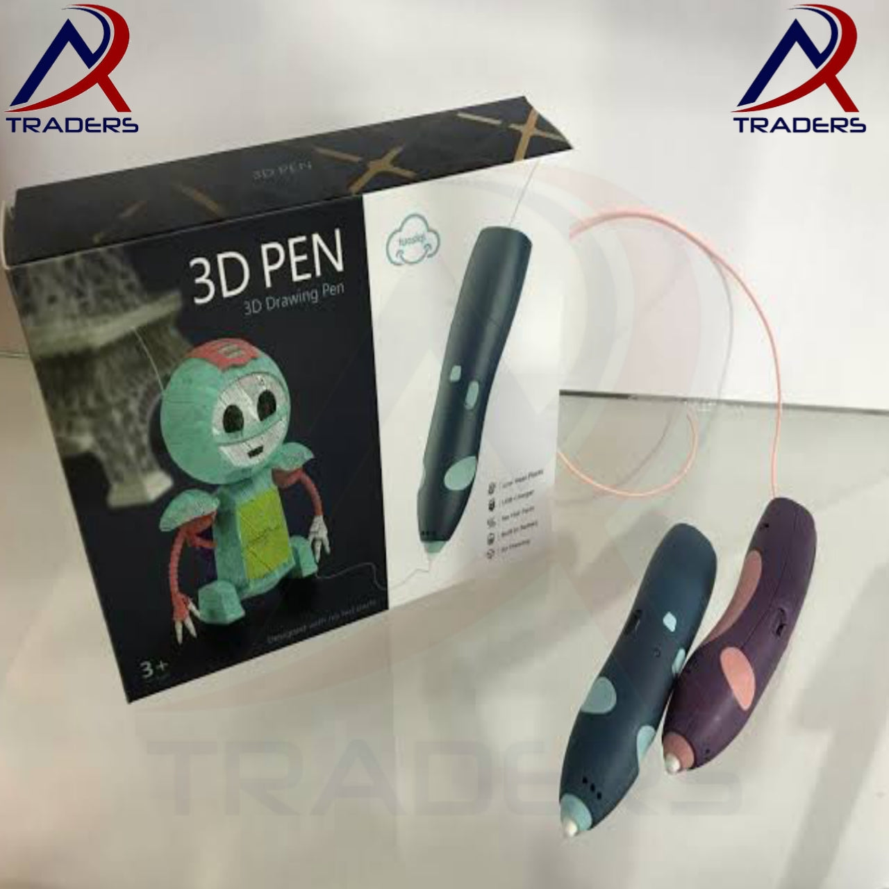 3D Pen for 3D Printing, PCL Drawing Pen, USB Chargeable 3D pen with safe PCL filament