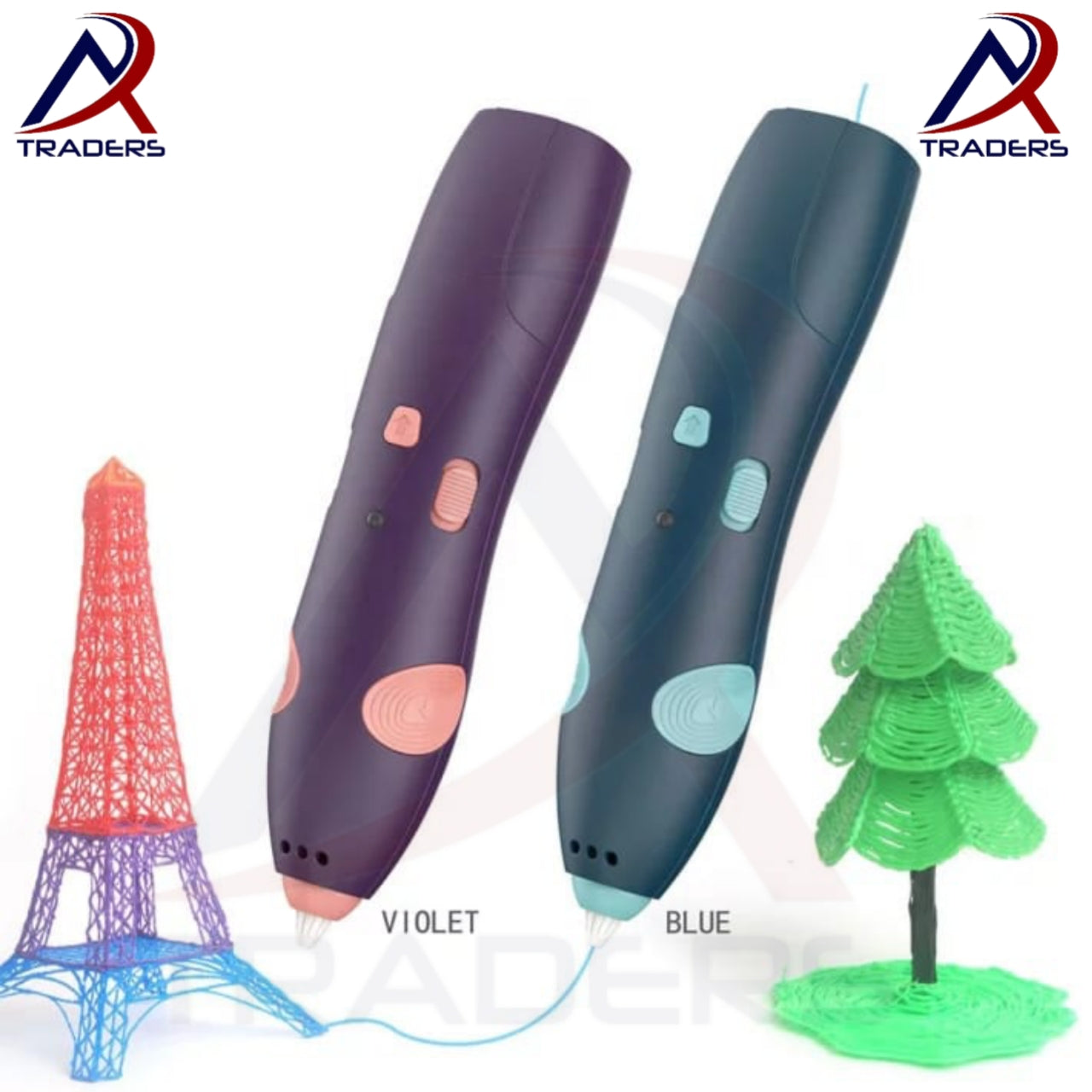 3D Pen for 3D Printing, PCL Drawing Pen, USB Chargeable 3D pen with safe PCL filament