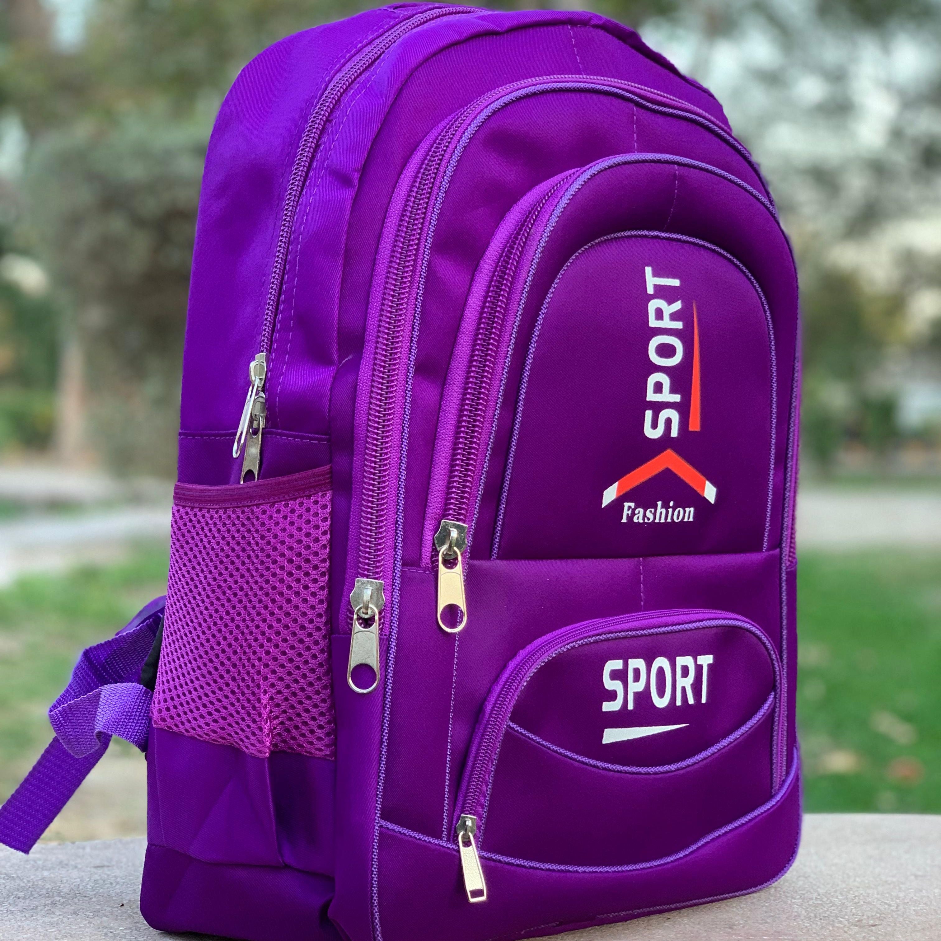 "5 Design & Multiple Colors School Bag for Boys & Girls Best Quality Backpack for College, University, Business, Travel, and Laptop  Durable, Stylish Backpack for Men & Women"