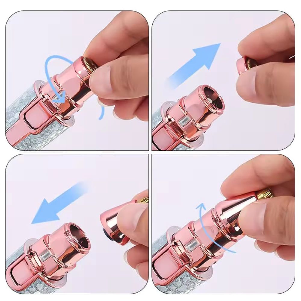 2 in 1 Rechargeable hair remover machine for women | Painless Electric Facial & Body Hair Removal for Women