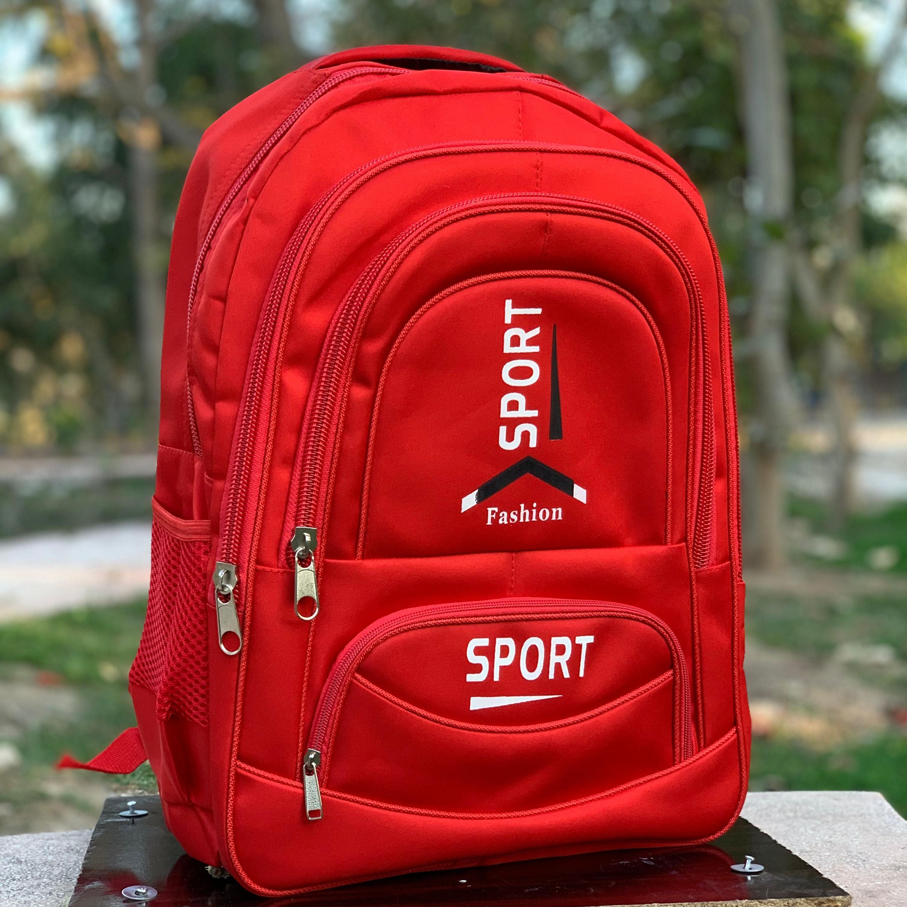 "5 Design & Multiple Colors School Bag for Boys & Girls Best Quality Backpack for College, University, Business, Travel, and Laptop  Durable, Stylish Backpack for Men & Women"